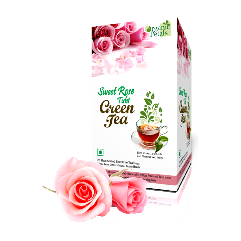 SWEET ROSE GREEN TEA